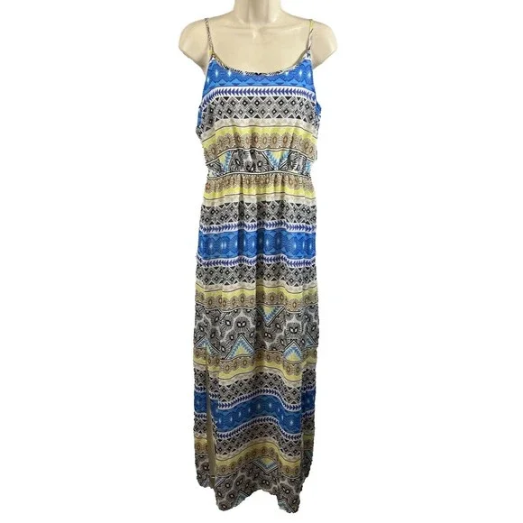Old Navy | Dresses | Old Navy Geometric Print Spaghetti Strap Side Slits Empire Waist Maxi Sx L | Poshmark Old Navy | Dresses | Old Navy Geometric Print Spaghetti Strap Side Slits Empire Waist Maxi Sx L | Poshmark